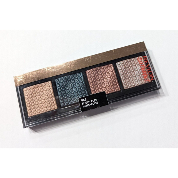 REVLON So Fierce! Prismatic Halo Eye Shadow Quad, 963 Slight Flex, 0.21oz - Picture 2 of 6